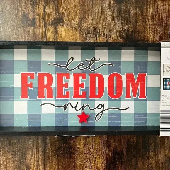 BUNDLE:  2-Huntington Home Summer Mantel Box Signs - Picture 3 of 8